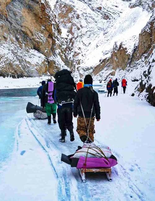 Frozen River Trek